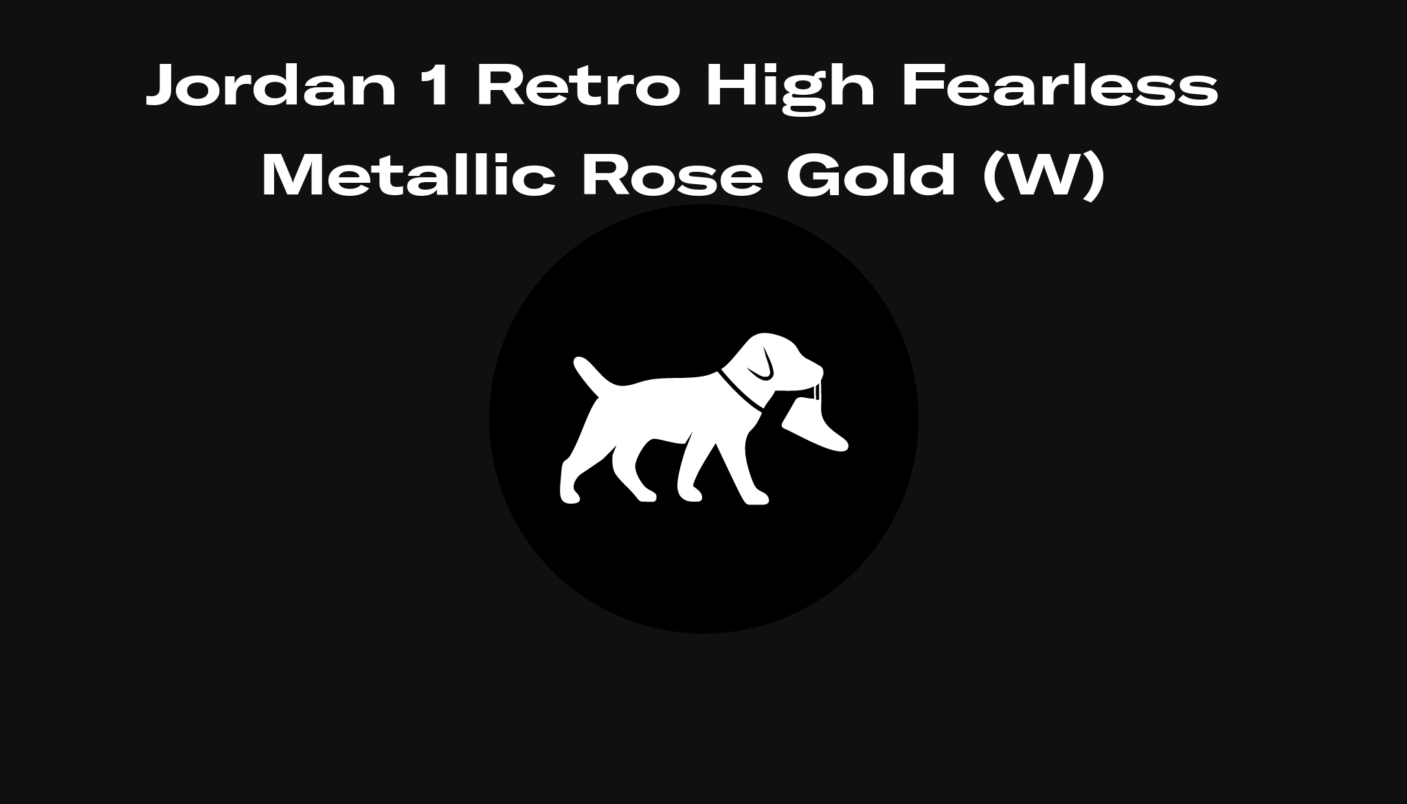 fearless rose gold jordan 1